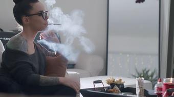 Smoking and watching TV