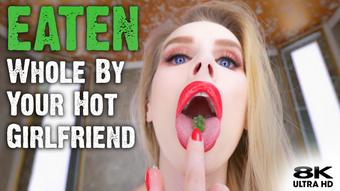 Gentle Giantess Vore Swallows Tiny BF - September 01, 2021