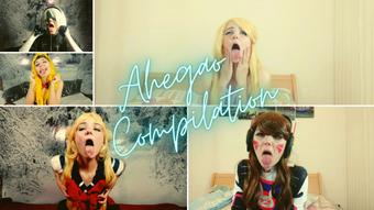 Ahegao Face cosplay compilation - Aug 18, 2020