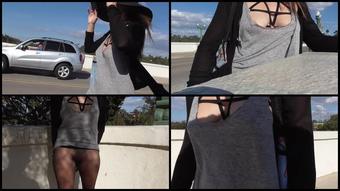 Loose Top At A Park