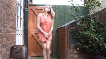Danielle Maye Xxx P–Ing Outside My Door