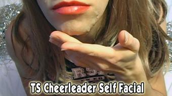 TS Cheerleader Self Facial