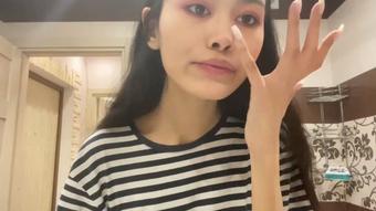 Makeup before meeting with you - April 15, 2021