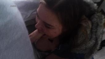 Dirty Nerdy in a Puffy DeepThroat BJ 3