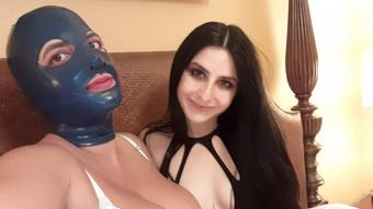 Kaitlyn begs Rough w Sarah & Guys prt 1