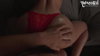 Fit Teen Gives Footjob Then Gets Passionately Fucked