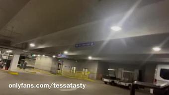 TESSA TASTY- Late Night Naked Walk through the City