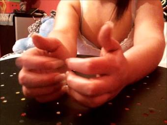Avaeve Nail Fetish Tapping Boob Play