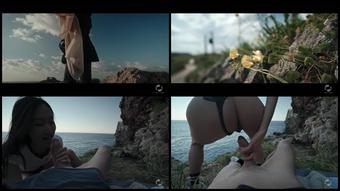 Lunaxjames   The Sex Diaries 24   Risky Quickie On Top Of A Cliff   1080P Ph