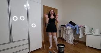 Wetschoolgirl Mommy Transformed Into 18 Yo Slutty Maid