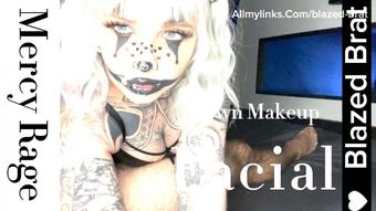 Clown Makeup Facial