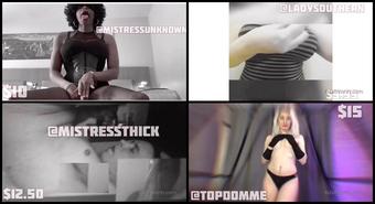 Topdomme 19 12 2019 107611502 Just The Ladies You Need To Deliver Your Jerk Off Instructions Pull Out Your Little Dick