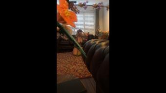 Voyeur Pussy Play & Cushion Humping