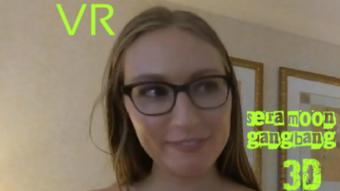 VR Sera Moon Gangbang