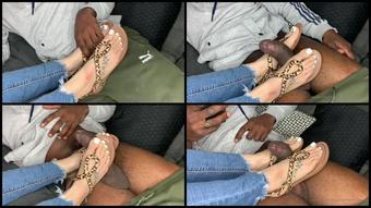 Mrandmrs W 20 03 2022 2398782834 Full 20Min Clip Leopard Print Sandals Footjob Cumshot