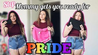 Step-mommy dresses you up for pride - June 11, 2025