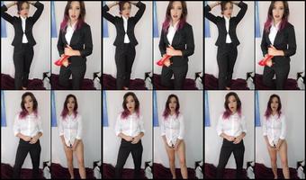 Joygeorge 19 02 2020 154491216 I Had An Interview Today Wish Me Luck Watch Me Strip Tip Your Office Ladies