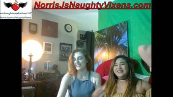 3way webcam show, me & 2models fuck