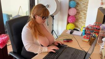 Queen of burps spied on at work
