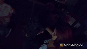 Girls night out, Bathroom lesbian sex get caught.(Madymonroe&CrespaRuidosa