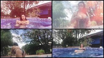 Anastasialux 13 04 2022 2423814864 Watch Me Enjoying Myself In The Pool Wearing A Bikini Xoxo