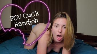 POV Cuck Handjob