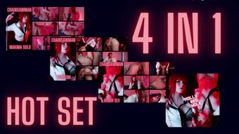Makima set! 3 videos + photoset
