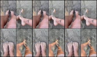 Froggeefeetvip 16 06 2021 2137932716 Just Some Feet In Sand