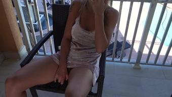 Public-Beach-Balcony-Masturbation-Dildo