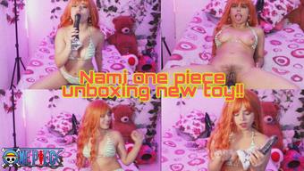 Nami one piece fucking pegasus dildo