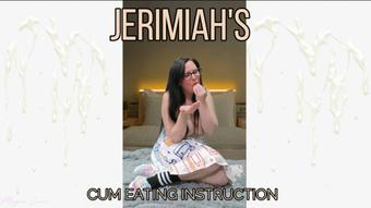 GFE: Jerimiah's Cum Eating Instruction - July 18, 2021