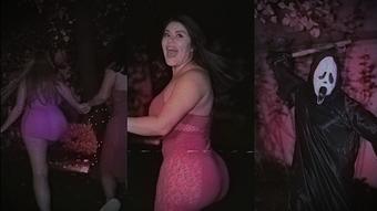 Marian Franco & Mei Cornejo have a threesome with slasher - October 28, 2025