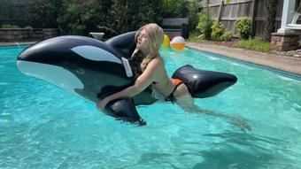 How NOT to mount your inflatable whale - Aug 16, 2021