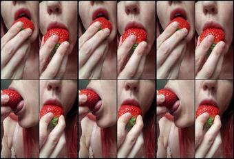 Sandratorralba 10 03 2022 2388213143 Want See How I Eat A Strawberry
