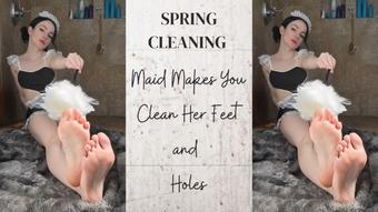 Maid Makes You Clean Her Feet and Holes - April 24, 2022