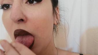 Eating my cum - February 09, 2020