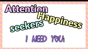HAPPINESS SEEKER THIS IS FOR YOU