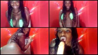 Mocca Angelface Ebony Stripper Joi Manyvids