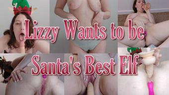 Lizzy Wants to be Santa's Best Elf
