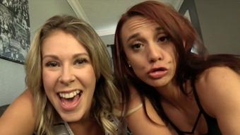 Maria & Nikki Tickle The Cum Out Of You