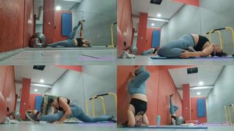 SFW Deep Stretching At The Gym - November 05, 2024