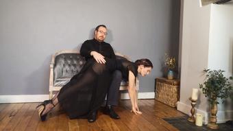 Domestic Spanking: Scarlot & Christian