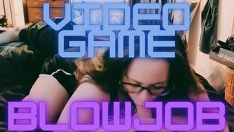 Caityfoxx Video Game Blowjob