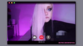 VIDEOCALL WITH YOUR STEPSISTER → NSFW videos on Onlyfans 💰*Roleplay* ASMR Amy B