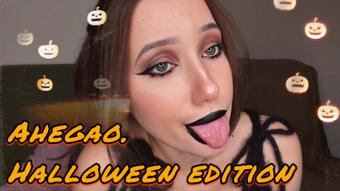 Ahegao. Halloween edition