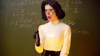 Joi Hot Teacher In Latex