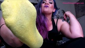 Misswhitneymorgan Stroke To Sweaty Socks In Your Face