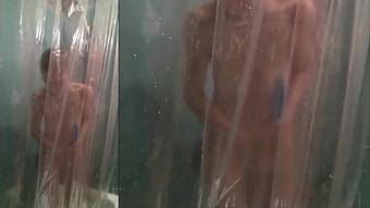 Willamina showers and Masturbates