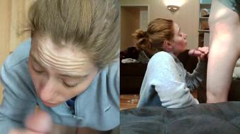 College Babe Tasty Cum Facial