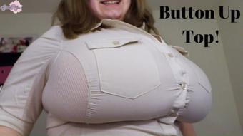 Big Tits Button Up Top